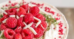 Raspberry torte