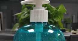 Sanitizer The of the foamy pump can be heard as it dispenses the sanitizer onto your hands. The gentle hiss of the pump