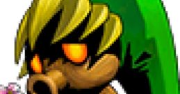 Deku Link : The Legend of Zelda - Majora's Mask Deku Link from The Legend of Zelda: Majora's Mask, of the Nintendo 64.