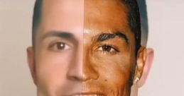 Cristiano Ronaldo Impressionist Doble