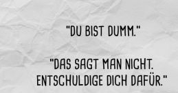 Dumm Bist