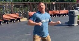 The Dancing Blue Shirt Guy