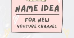 I need a good channel name