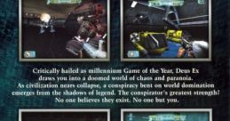 Deus Ex: The Conspiracy DX1(Common Abbreviation) - Video Game