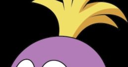 Fofa from Kirby series: a purple character with a playful expression and yellow hair, ready for adventure in Dream Land.