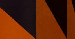 Abstract geometric design featuring orange and black shapes representing Folkways Records - Documentary, Vol. 1.