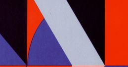 Abstract geometric patterns in bold colors representing Folkways Records' album "Patterns." Vivid shapes and contrast.