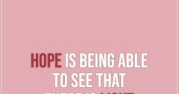 Hope