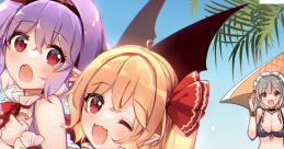 Summer rhyTHm~夏がきたよ!! Touhou 魅知幻想 星虹澄空 - Video Game Video game from Summer rhyTHm~夏がきたよ!! Touhou