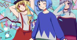 Girls in caps e.p Touhou - Video Game