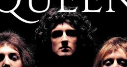 Legendary rock band Queen, iconic pose, linked to "Another One Bites The Dust" song and music history.