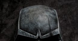 Dark and intense Major R-inspired mask design, showcasing a rugged, battle-worn look perfect for cosplay or display.