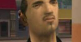 Jimmy Hernandez, a character in the game, wearing a black jacket with a police emblem, stands in an urban setting.