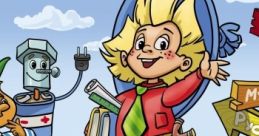 Dunno Goes to School Веселые Картинки: Незнайка идет в школу - Video Game Video game from Dunno Goes to School Веселые