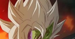 Merged Zamasu, powerful fusion character from Dragon Ball Super, with a sinister expression and vibrant colors.