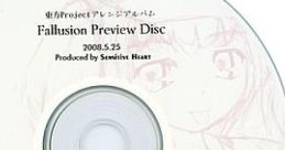 Fallusion Preview Disc Touhou Fuujinroku ~ Mountain of Faith. - Video Game