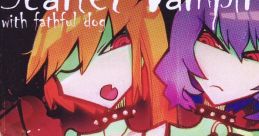 Scarlet Vampire with fathful dog Touhou Koumakyou ~ the Embodiment of Scarlet Devil. Touhou Chireiden ~ Subterranean Animism.