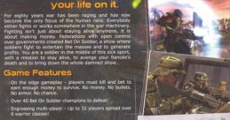 Bet on Soldier: Blood Sport B.O.S., Bet on Soldier, Bet on Soldier: Krwawy Sport - Video Game Video game from Bet on