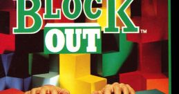 Block Out (Atari Lynx) - Video Game Video game from Block Out (Atari Lynx). Published by California dreams, Electronic Arts