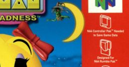 Ms. Pac-Man - Maze Madness - Video Game Video game from Ms. Pac-Man - Maze Madness for N64. Published by Namco (2000).