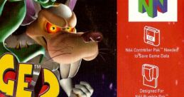 Rampage 2: Universal Tour - Video Game Video game from Rampage 2: Universal Tour for N64. Published by GT Interactive,