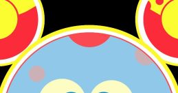 Cheerful blue character Toodles from Mickey Mouse Clubhouse with colorful ears and a friendly smile. Perfect for kids!