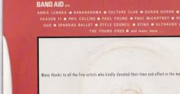 Do they Know it's Christmas ~ Band Aid 1984