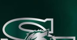 Varsity Walk-Up 2025 logo featuring a fierce wolf head and sleek green and silver design. School spirit and pride.