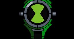 Recalibrated Omnitrix and Ultimatrix display showcasing unique design and advanced magical effects.
