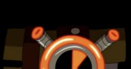 Antitrix device with glowing orange accents, emphasizing its unique functions and potential effects on users.