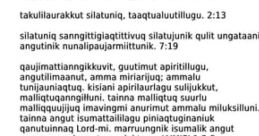 Taqqiq (Inuktitut Latin, Canada)