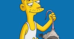 Cletus Spuckler (The Simpsons Hit And Run) Cletus is voiced by Hank Azaria. Cletus has a low IQ, implied as being a result of