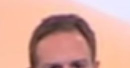 Professional man in a suit with a pink tie, presenting news in British English, set against a soft gradient background.
