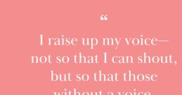 I Am an Effervescent and Lively Individual Who Infuses That Vivacity Into My Voice and Endeavors