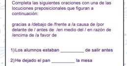 Una Locución En Español Que Comunica Tus Conceptos Relatándolos
