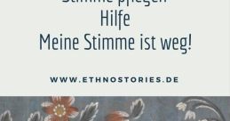 Meine Stimme Ist Deutlich, Faktisch, Anpassungsfähig Und Transformierbar