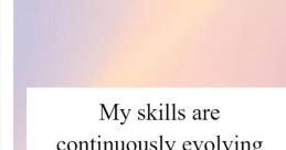 Evolving From Genial and Engaging to Excessively Ebullient Type your text to hear it in the Evolving From Genial and