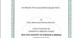 Expert Arabic Vocalization Services