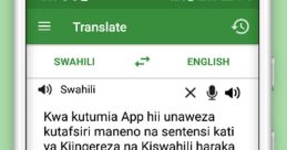 Swahili and English Vocalization Virtuoso