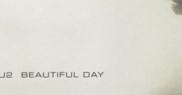 U2 - Beautiful Day "Beautiful Day" is a song by the rock band U2, released in the year 2000. The track is the opening song of