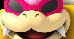 Animated character wearing pink sunglasses, showcasing a playful and strong personality. Perfect for Vamos Panthers fans!