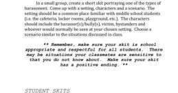 for skit