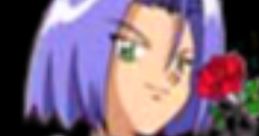James from Pokémon, known for his distinctive purple hair and rose, embodies Team Rocket's charm and charisma.