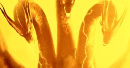 King Ghidorah towers menacingly over fighter jets amid lightning and clouds, showcasing its epic presence in 2019's monster saga.