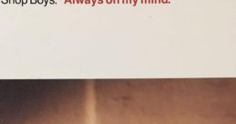 Pet Shop Boys - Always On My Mind