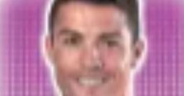 Cristiano Ronaldo in Real Madrid kit, showcasing his iconic smile and dominant presence in Spanish football.