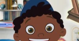 Quincy from Little Einsteins smiles brightly in a colorful room, ready for musical adventures and fun learning activities.