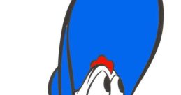 Miss Prissy from Looney Tunes, cheerful character with a big blue hat and bow, exuding classic cartoon charm.