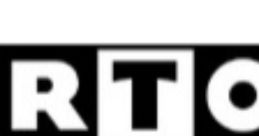 Bold logo design featuring the letters R, T, and W for Cartoon Network Noods Announcer. Fun and playful style.