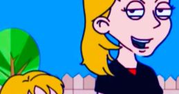 Giant Emma character art featuring two stylized versions side by side, showcasing vibrant colors and playful expressions.